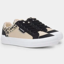 Rocket Dog Cheery Leopard Womens Multi Canvas