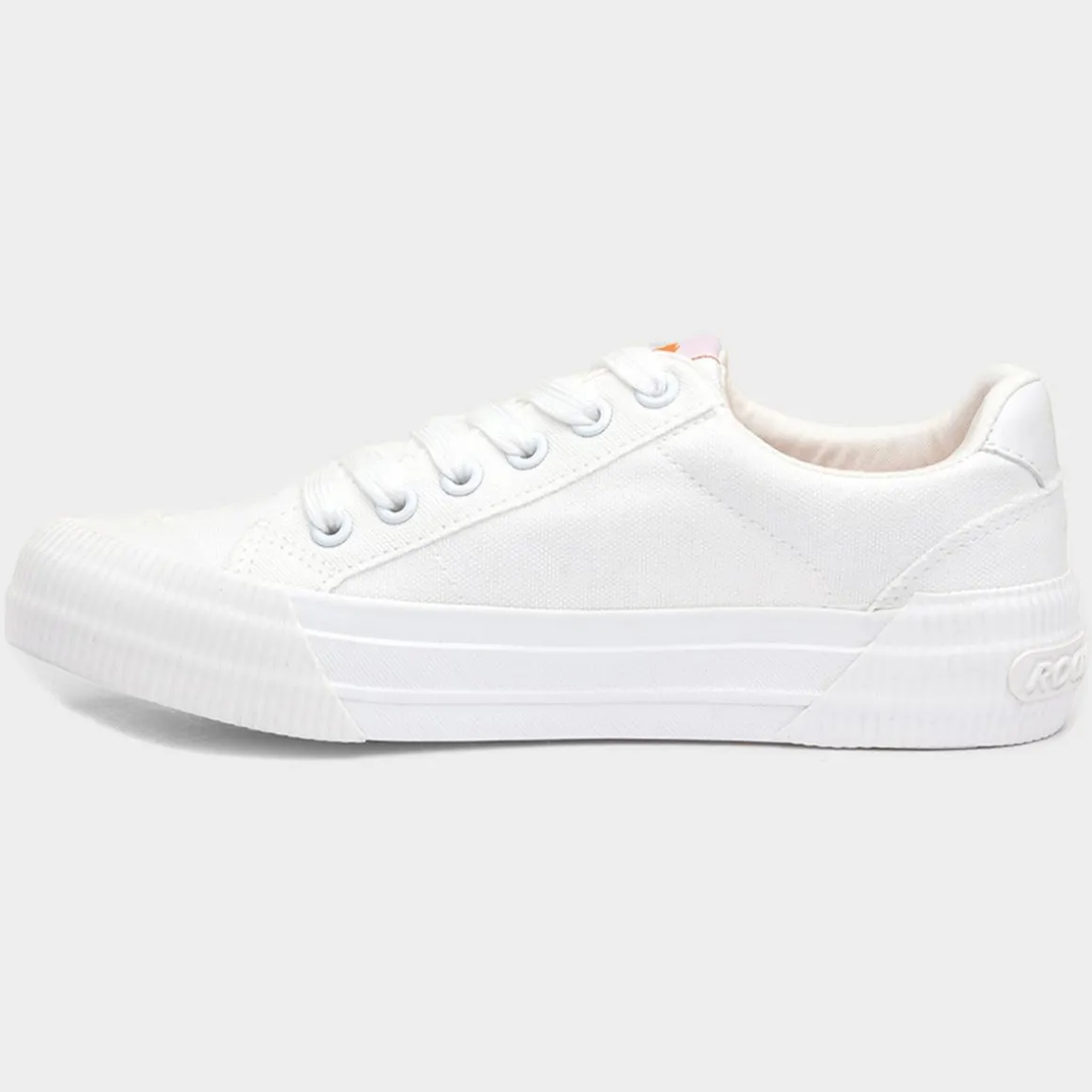 Rocket Dog Cheery Womens White Canvas Shoe