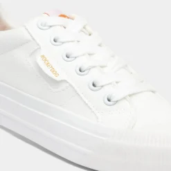 Rocket Dog Cheery Womens White Canvas Shoe