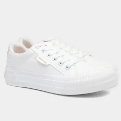 Rocket Dog Cheery Womens White Canvas Shoe
