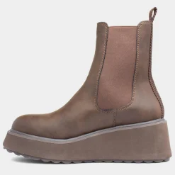 Rocket Dog Heyday Womens Brown Platform Ankle Boot