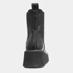 Rocket Dog Heyday Womens Black Platform Ankle Boot