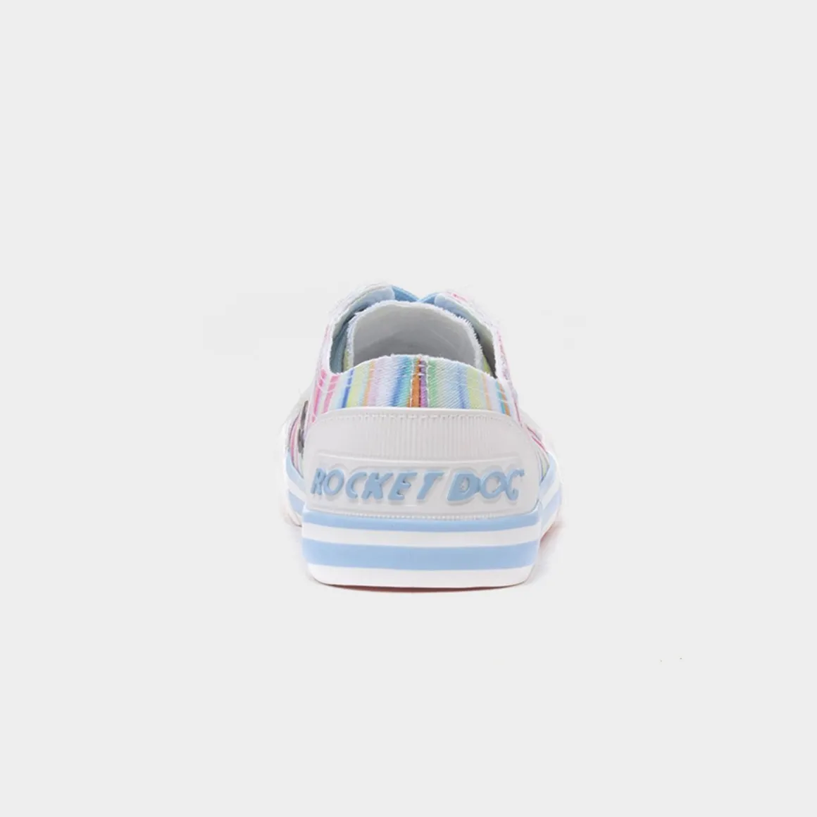 Rocket Dog Jazzin Dens Womens Multi Rainbow Canvas