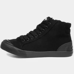 Rocket Dog Jazzin Hi Top Womens Black Canvas