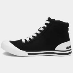 Rocket Dog Jazzin Hi Women's Black Canvas