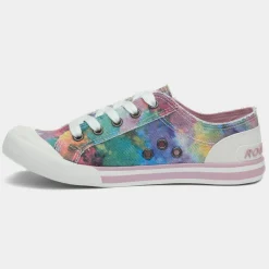 Rocket Dog Jazzin Tie Dye Womens Multi Canvas