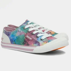 Rocket Dog Jazzin Tie Dye Womens Multi Canvas