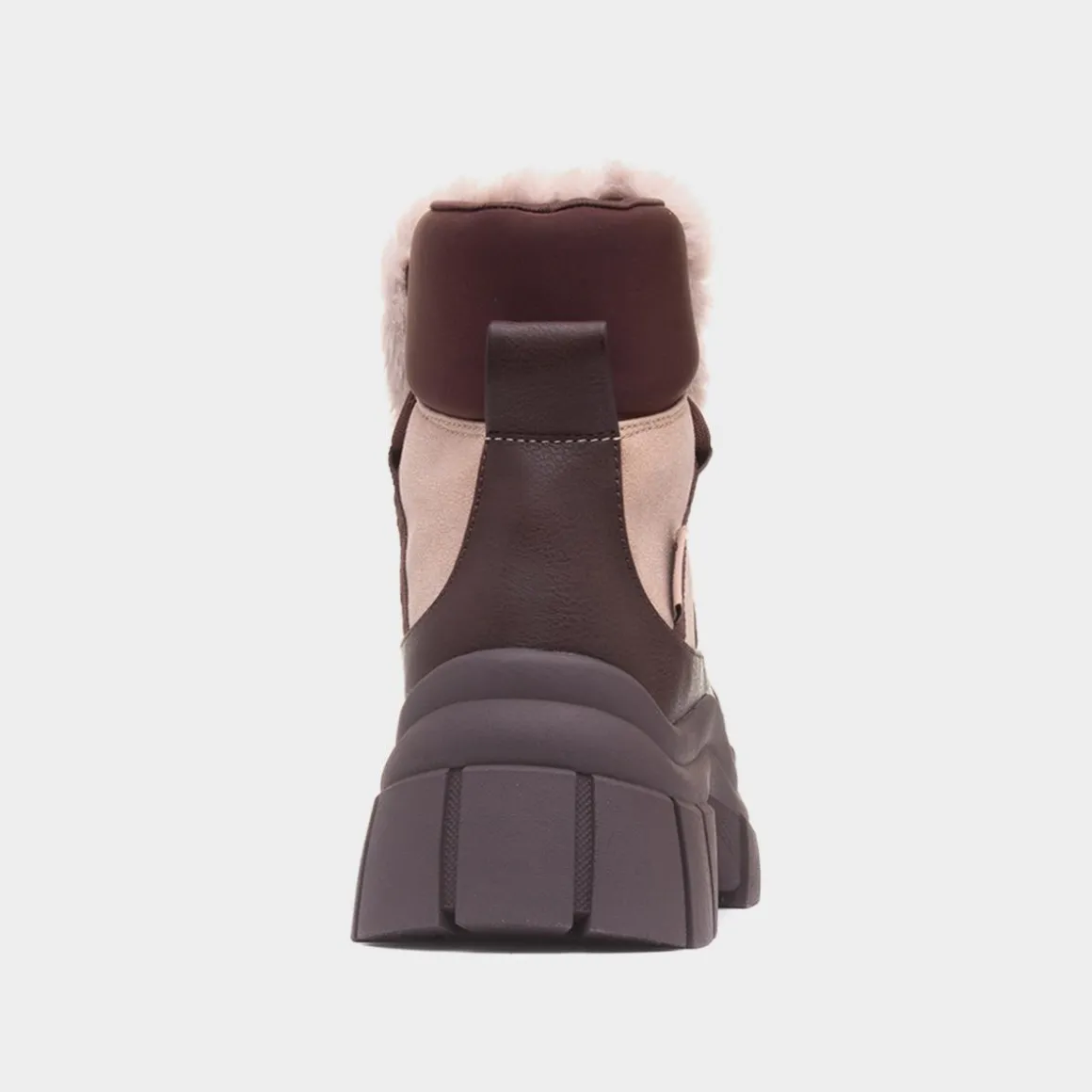 Rocket Dog Tiger Womens Taupe Chunky Platform Boot