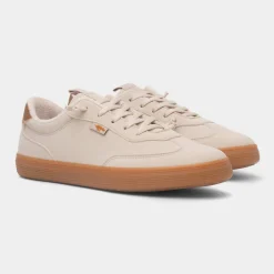 Rocket Dog Zap London Womens Beige Canvas