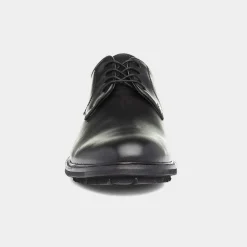 Silver Street Albert Mens Black Leather Lace Shoe