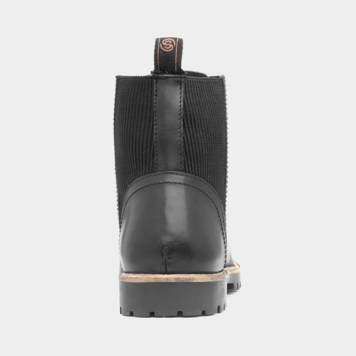 Silver Street Manchester Mens Black Lace Up Boot