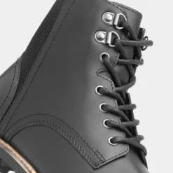 Silver Street Manchester Mens Black Lace Up Boot