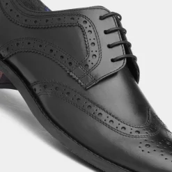 Silver Street Milton Mens Brogue Leather Shoe