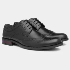Silver Street Milton Mens Brogue Leather Shoe