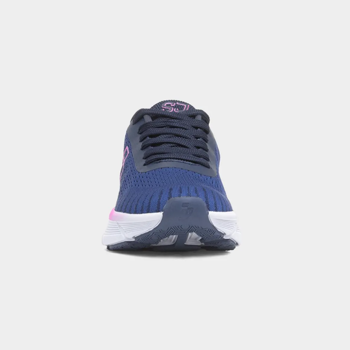 SJ Womens Navy Lace Up Trainer