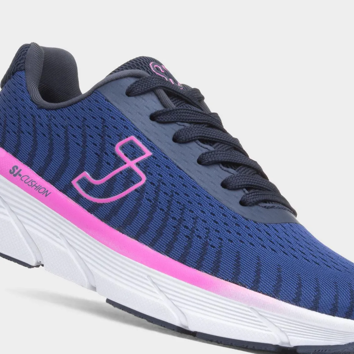 SJ Womens Navy Lace Up Trainer