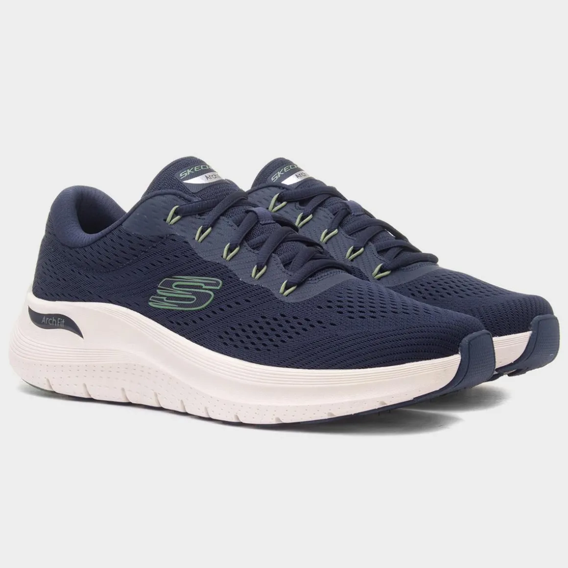Skechers Arch Fit 2.0 Mens Navy Vegan Trainer