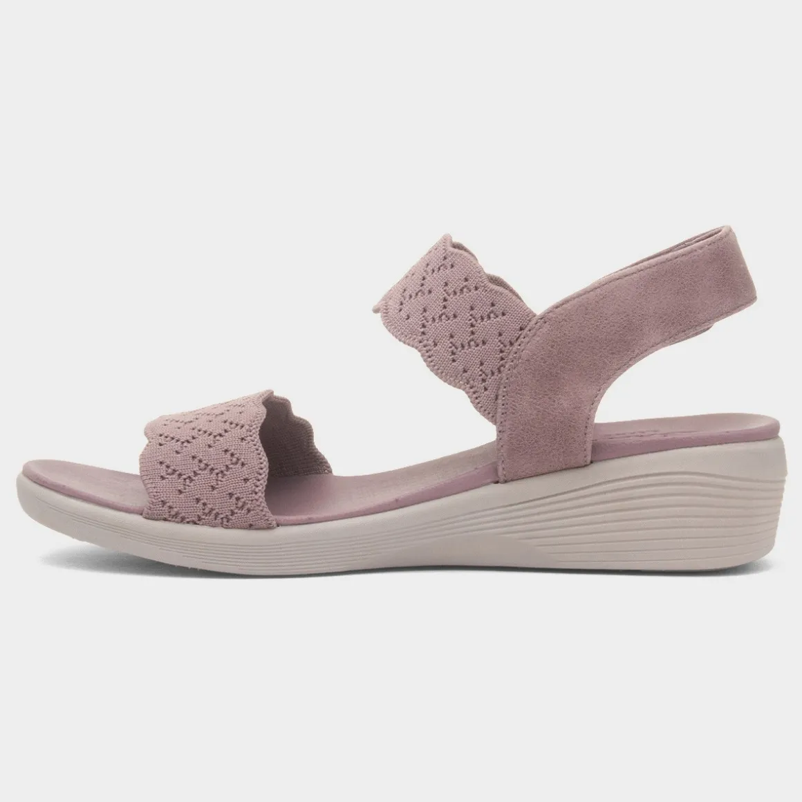 Skechers Arya On The Rise Womens Heather Sandal