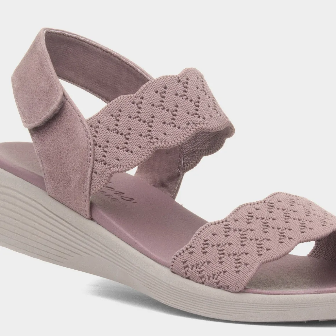 Skechers Arya On The Rise Womens Heather Sandal