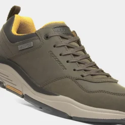 Skechers Benago Hombre Mens Green Trainer