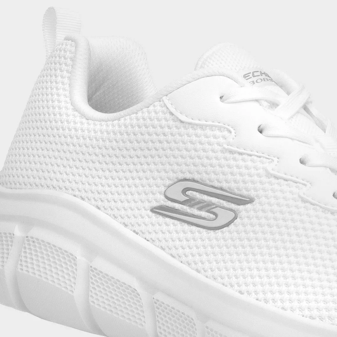Skechers Bobs B Flex Chill Edge Mens White Trainer