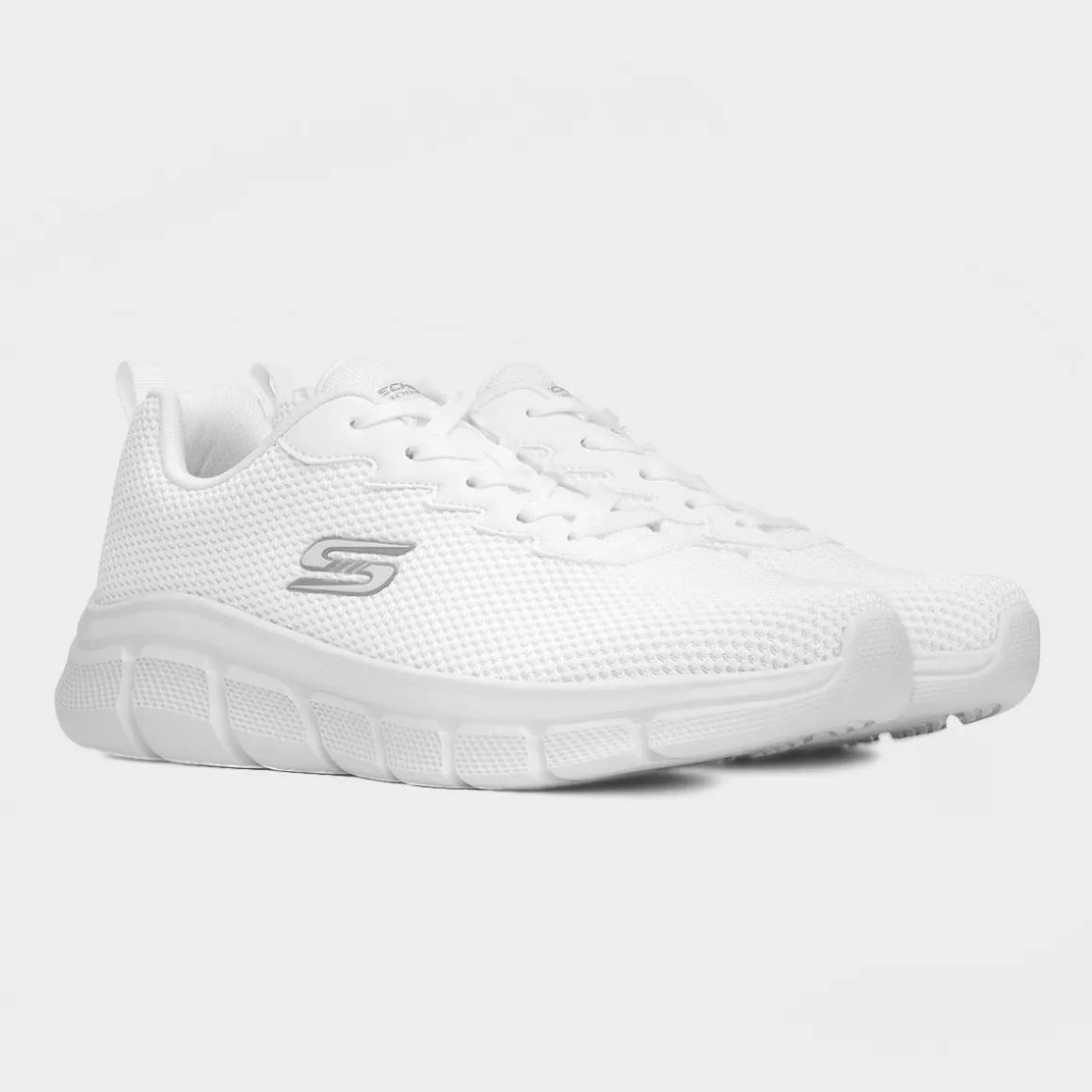 Skechers Bobs B Flex Chill Edge Mens White Trainer