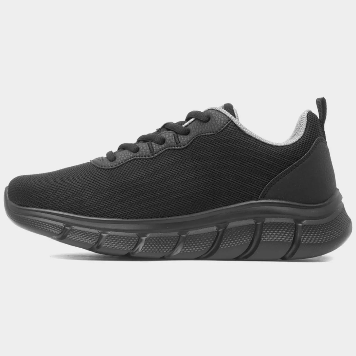 Skechers Bobs B Flex Icy Edge Mens Black Trainer