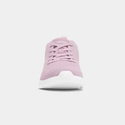 Skechers Bobs B Flex Womens Pink Knitted Trainer