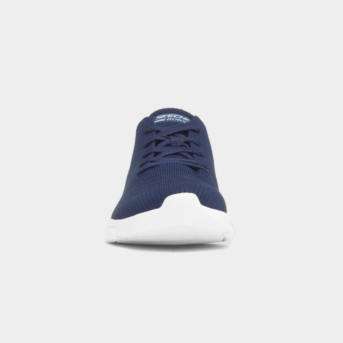 Skechers Bobs B Flex Womens Navy Knitted Trainer