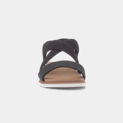 Skechers Bobs Desert Kiss Low Womens Black Sandal