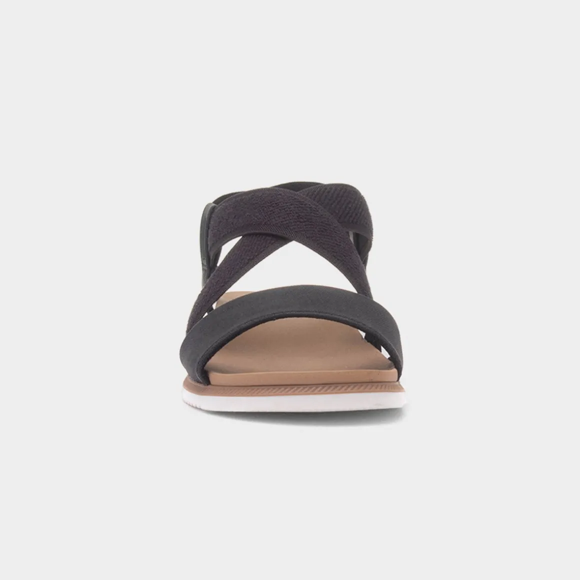 Skechers Bobs Desert Kiss Low Womens Black Sandal