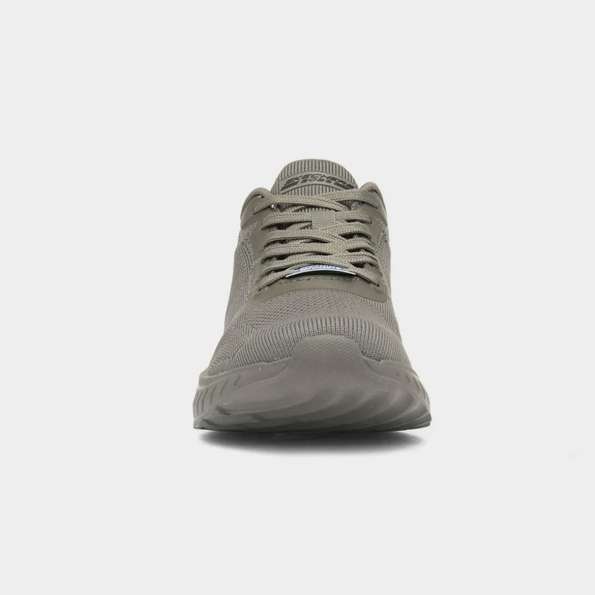 Skechers Bobs Squad Face Off Womens Olive Trainer
