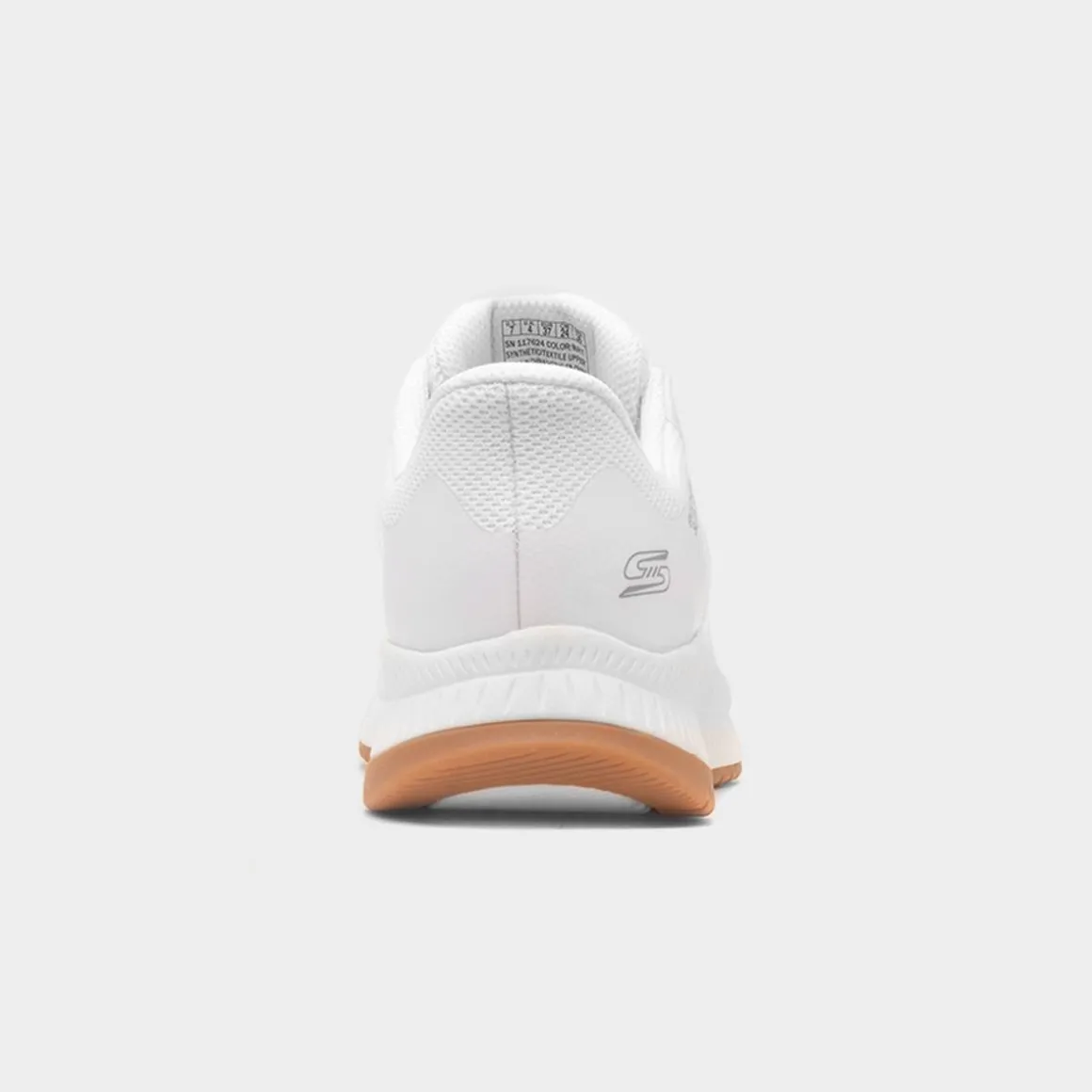 Skechers Bobs Squad Slip Ins Womens White Trainer