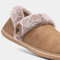 Skechers Cosy Campfire Womens Tan Slipper