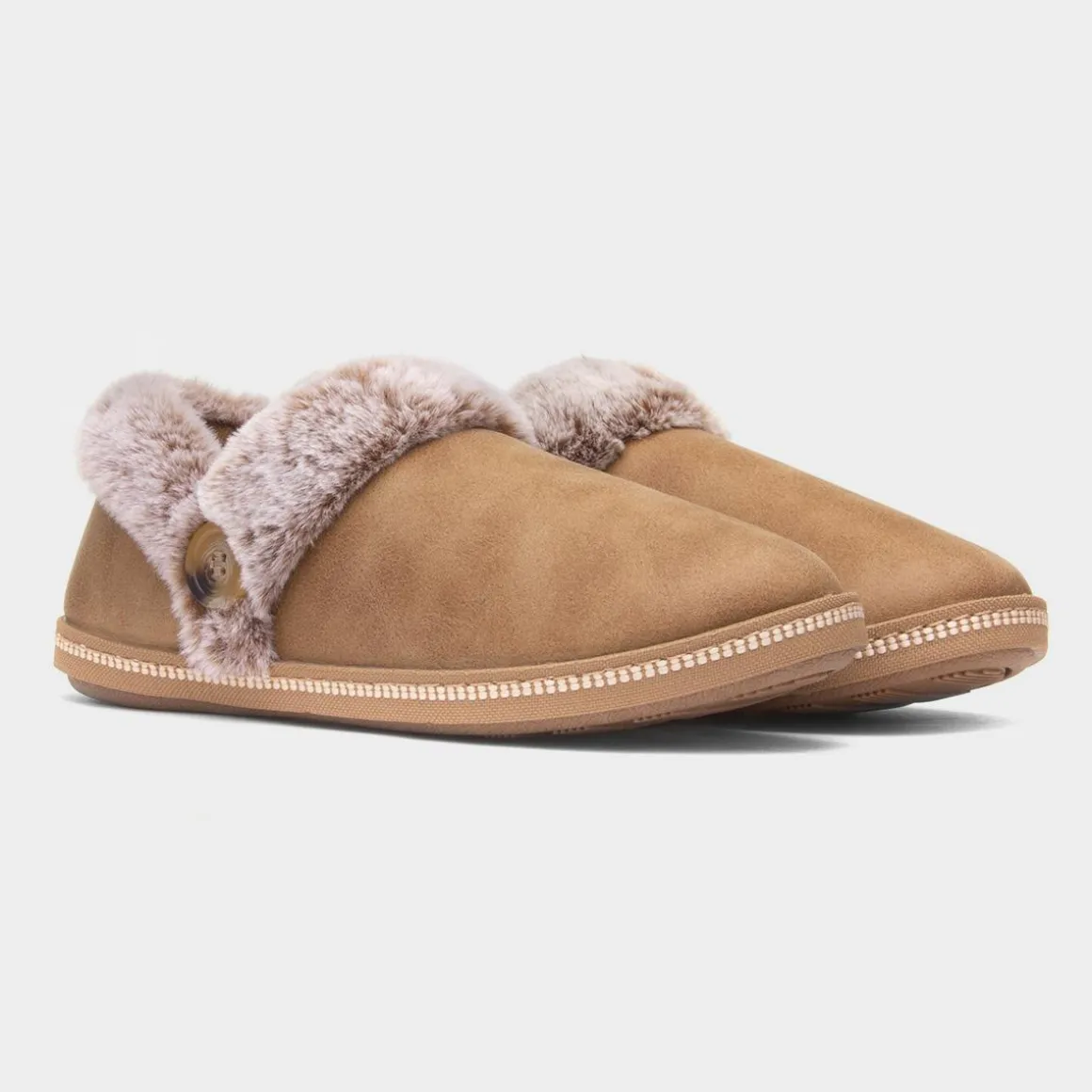 Skechers Cosy Campfire Womens Tan Slipper