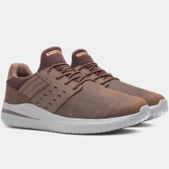 Skechers Delson 3.0 Ezra Mens Brown Shoe