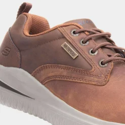 Skechers Delson 3.0 Glavine Mens Chestnut Shoe