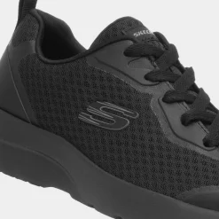 Skechers Dynamight 2.0 Womens Black Mesh Trainer