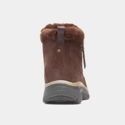 Skechers Easy Going Cool Zip Womens Brown Boot
