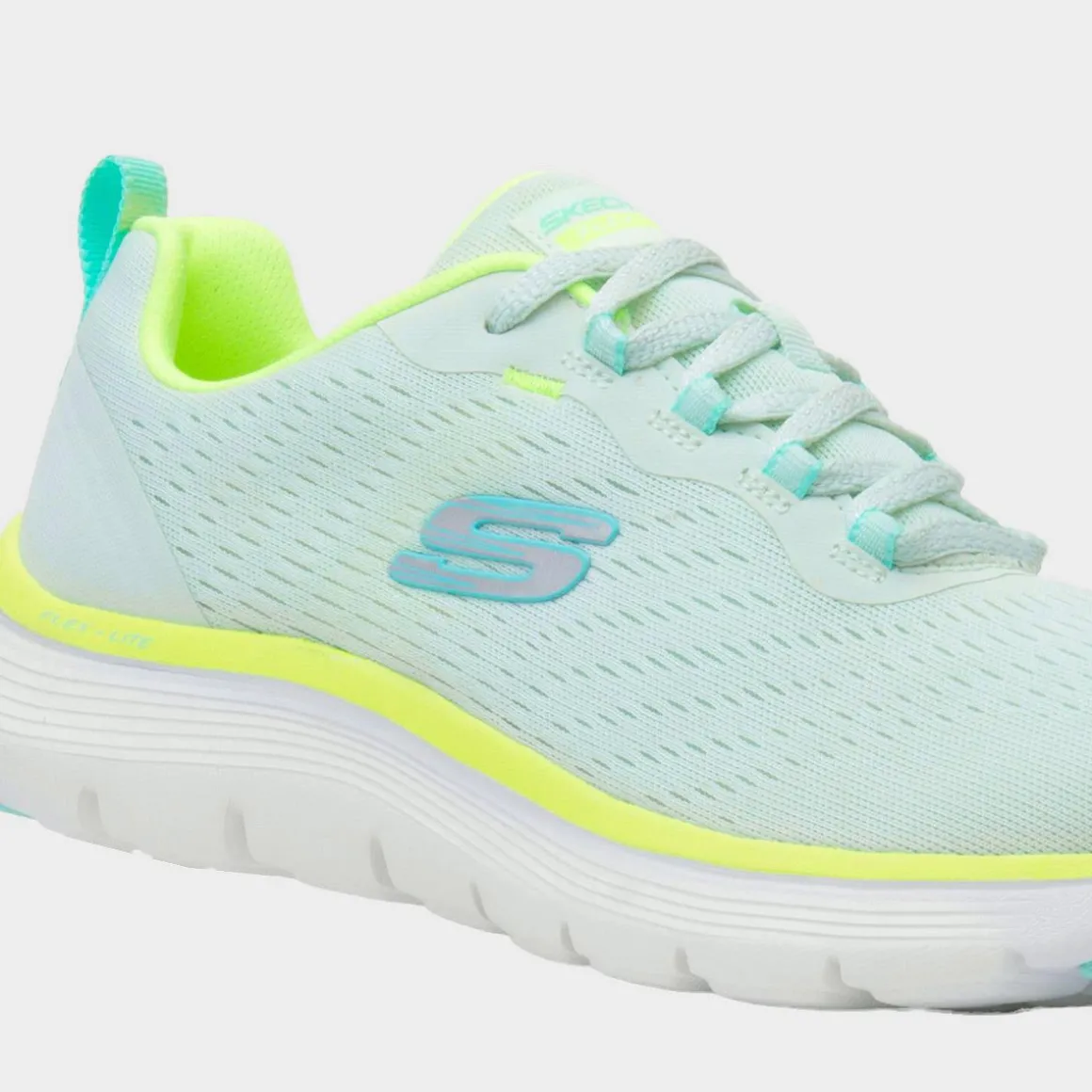 Skechers Flex Appeal 5.0 Womens Mint Trainer