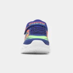 Skechers Flex Glow Kids Blue Light Up Trainer