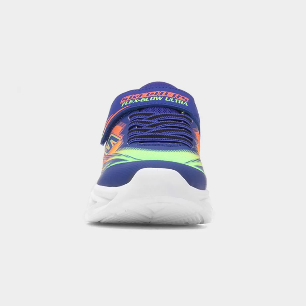 Skechers Flex Glow Kids Blue Light Up Trainer