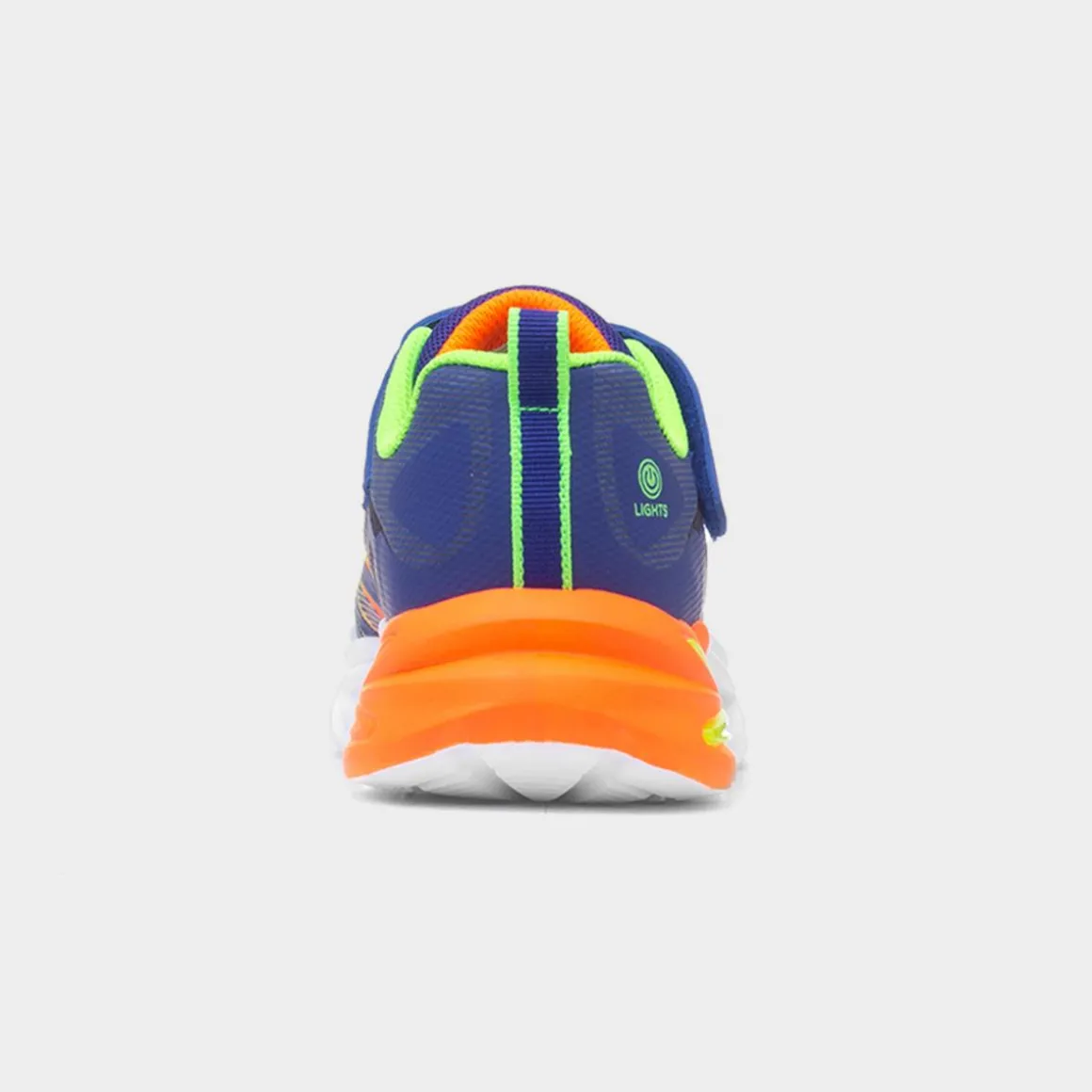 Skechers Flex Glow Kids Blue Light Up Trainer