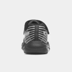 Skechers Flex Glow Kids Black Light Up Trainer