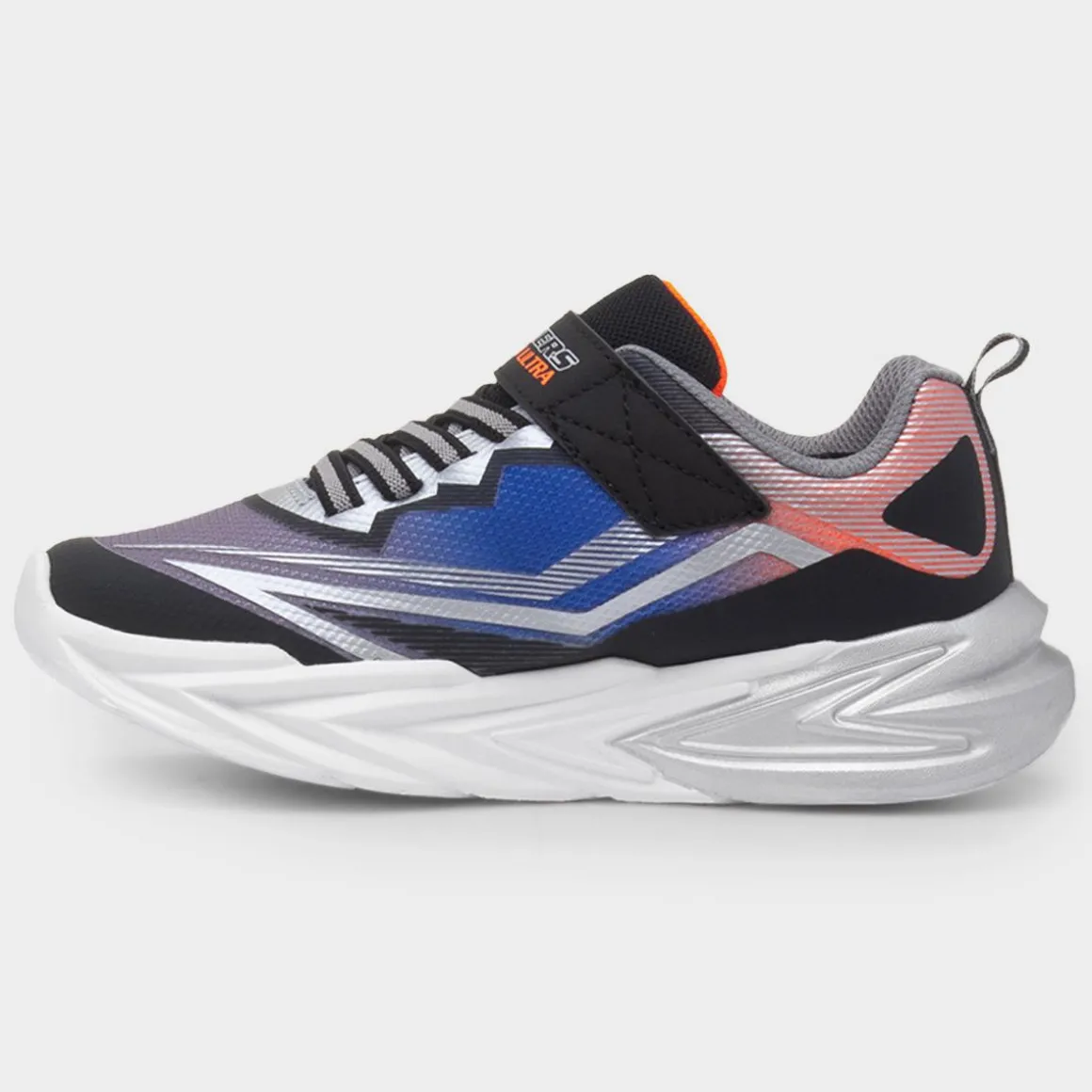 Skechers Flex Glow Kids Grey Light Up Trainer