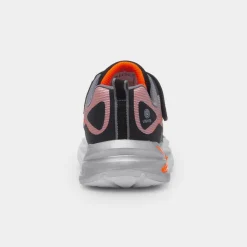 Skechers Flex Glow Kids Grey Light Up Trainer
