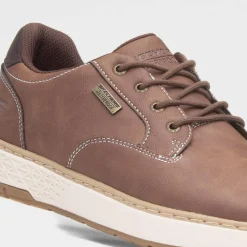 Skechers Garlan Pryor Mens Brown Waterproof Shoe