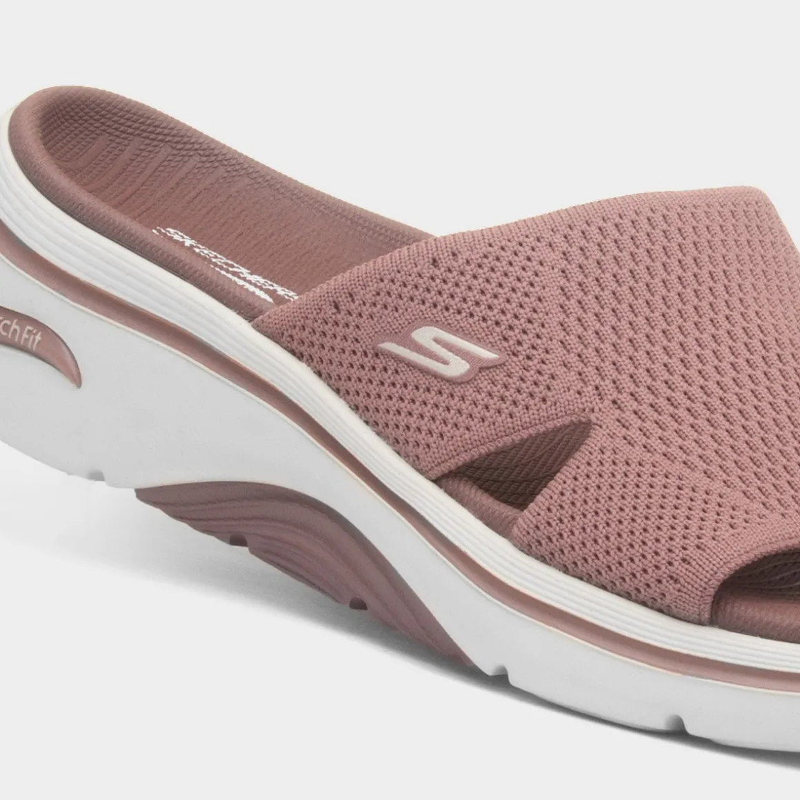 Skechers Go Walk Arch Fit 2.0 Womens Brown Sandal