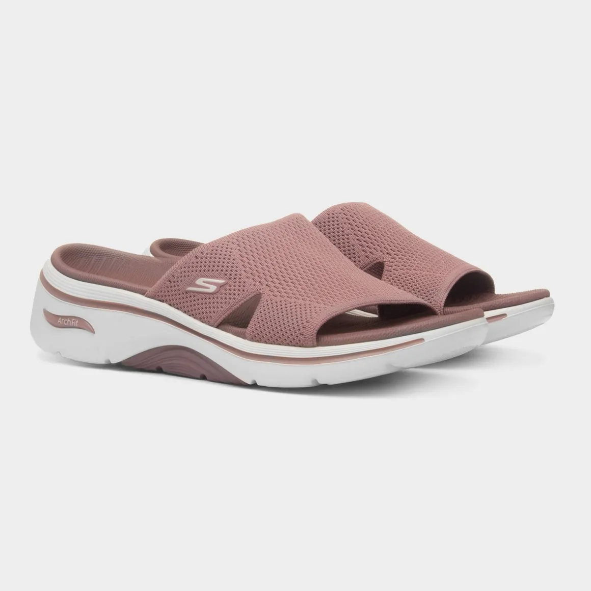Skechers Go Walk Arch Fit 2.0 Womens Brown Sandal