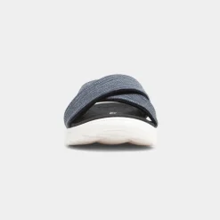 Skechers Go Walk Flex Impressed Womens Navy Sandal